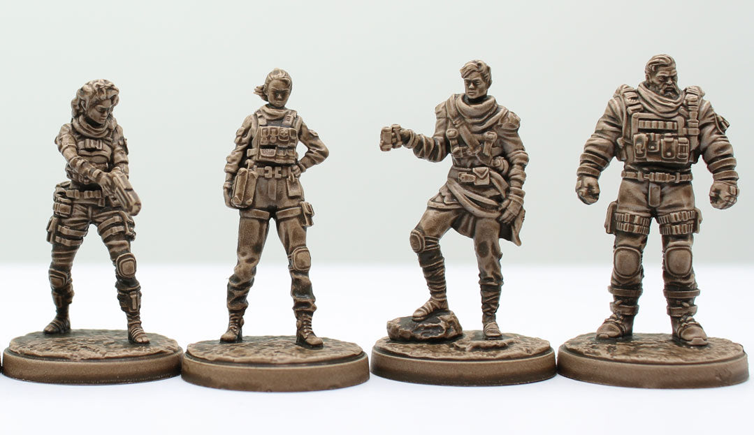DELUXE CHARACTER SET - PRESHADE