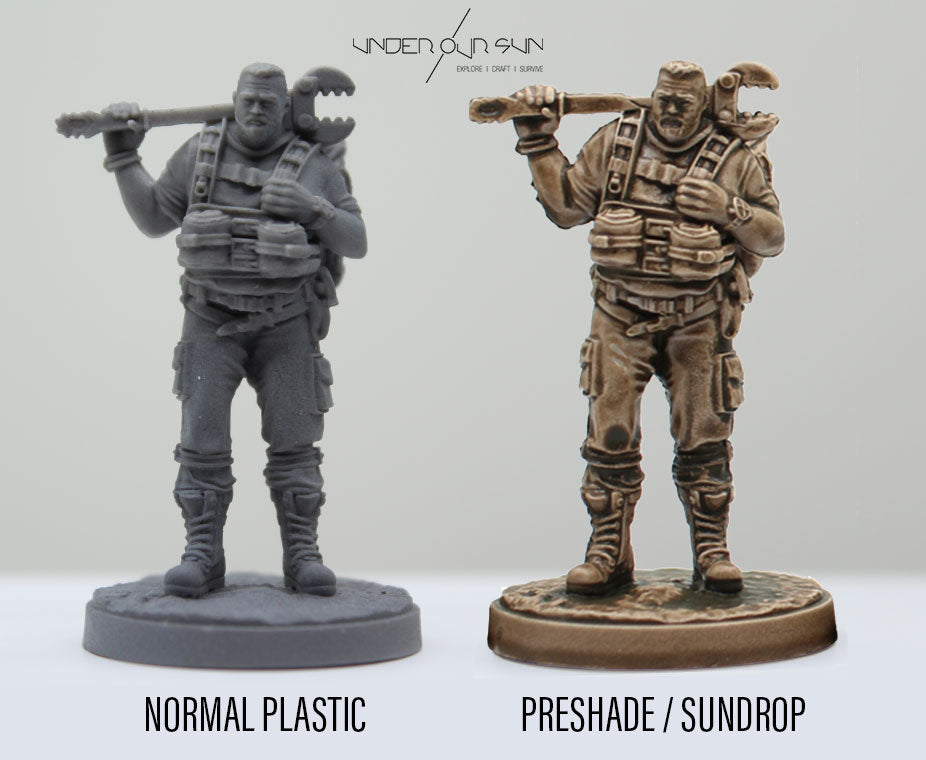 DELUXE CHARACTER SET - PRESHADE