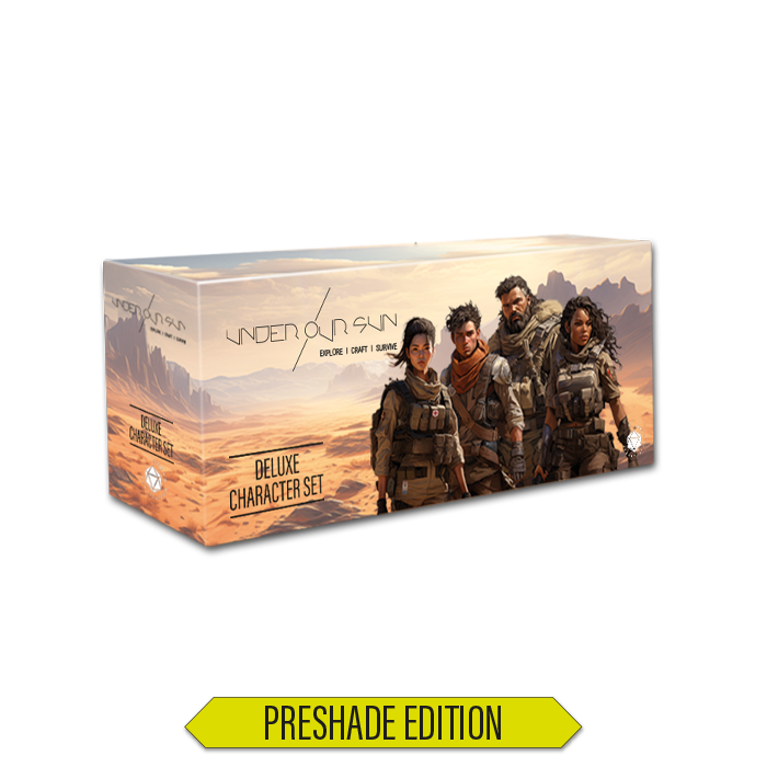 DELUXE CHARACTER SET - PRESHADE