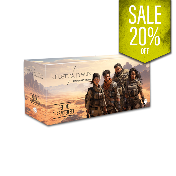 DELUXE CHARACTER SET - Preshade miniatures