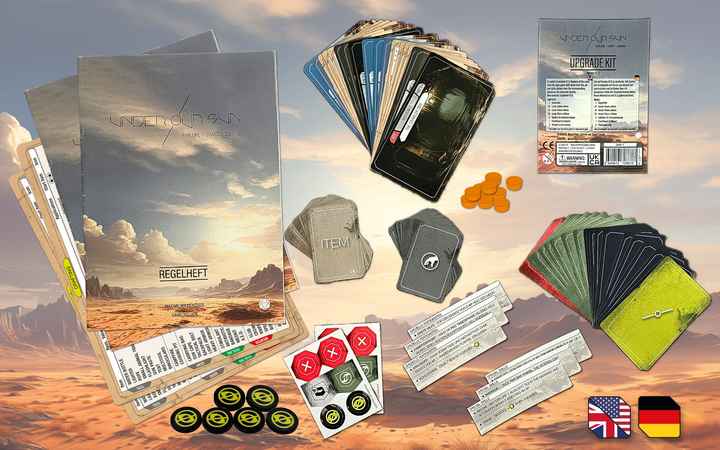 Under our Sun - Upgrade kit (to V2.0)